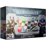 Warhammer 40,000: Paints + Tools Set | Tables and Towers