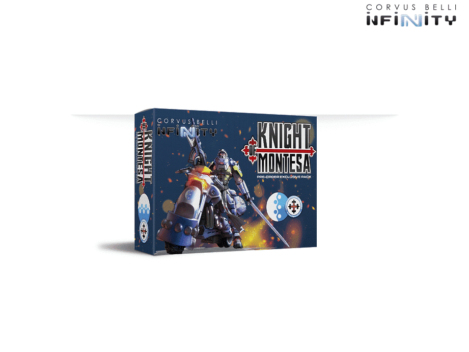 Infinity Code One PanOceania - Knight of Montesa, Pre-Order Exclusive Pack | Tables and Towers