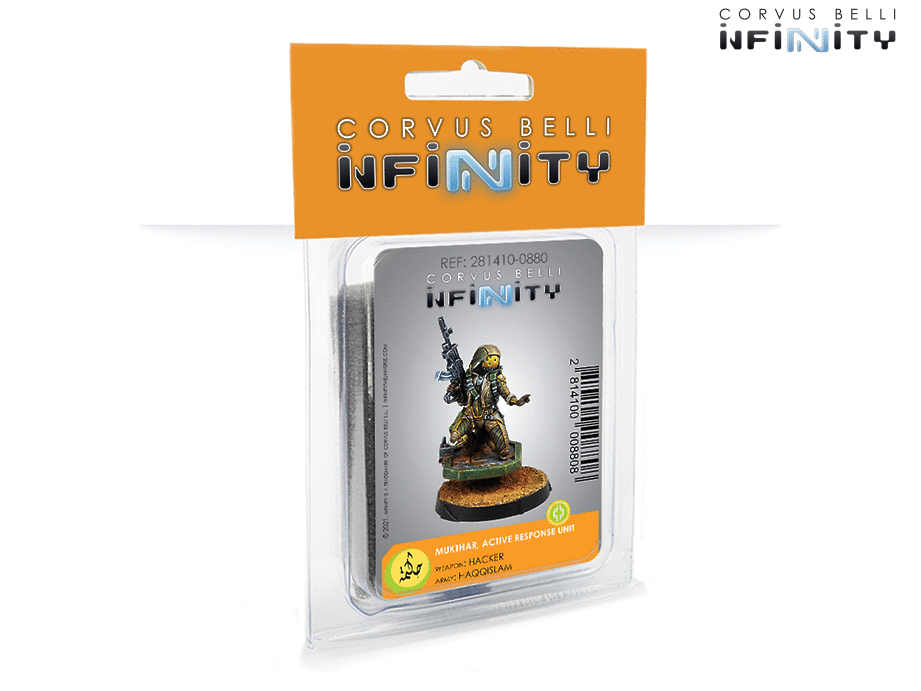 Infinity: Haqqislam- Mukthar, Active Response Unit (Hacker) | Tables and Towers