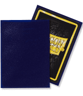 Dragon Shield Sleeves: Standard Matte Night Blue (Box of 100) | Tables and Towers