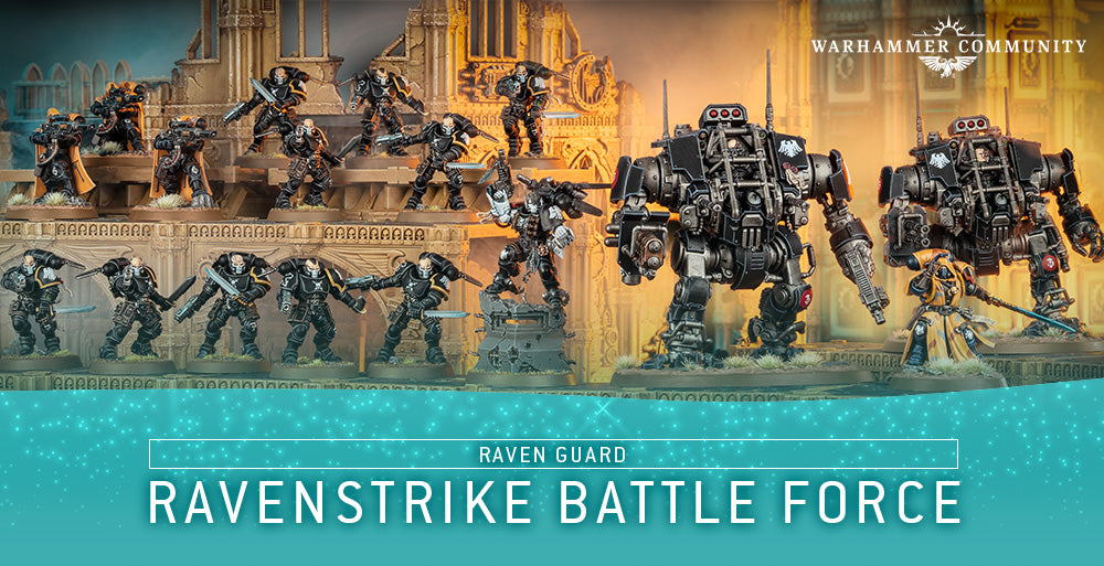 40K Holiday Box 2022: Raven Guard | Tables and Towers